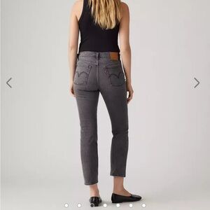 Levi's Gray Straight Leg Jeans Classic Style